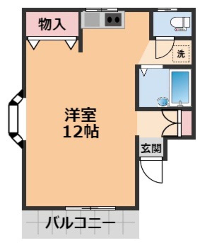 間取図 さかもとハイツ・