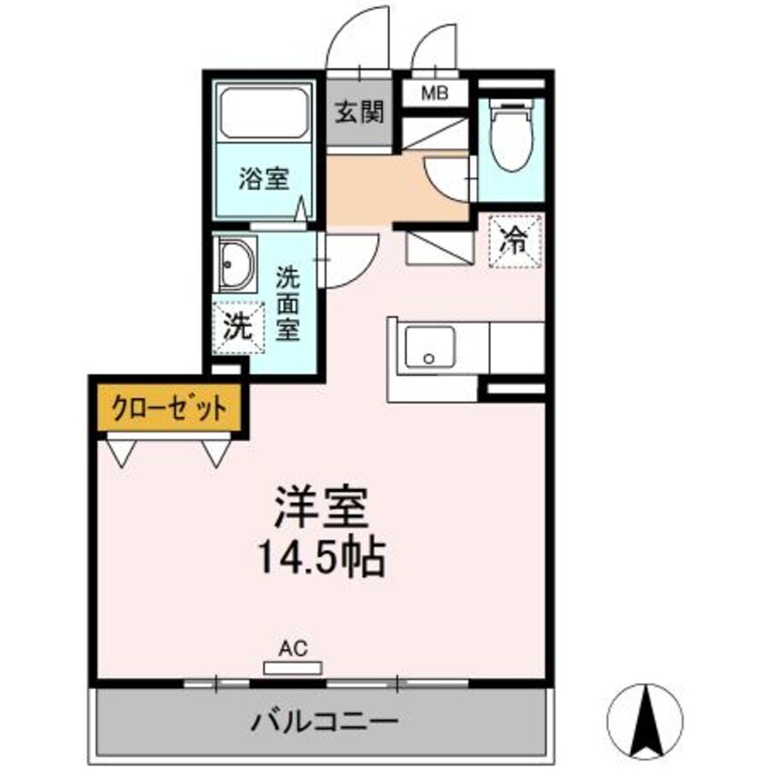 間取図 エステートＡ・