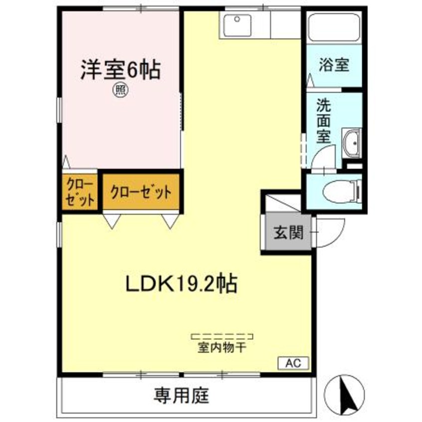 間取図 ファミール三好・