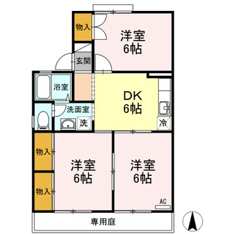 間取図 ハーモニック　フィール・