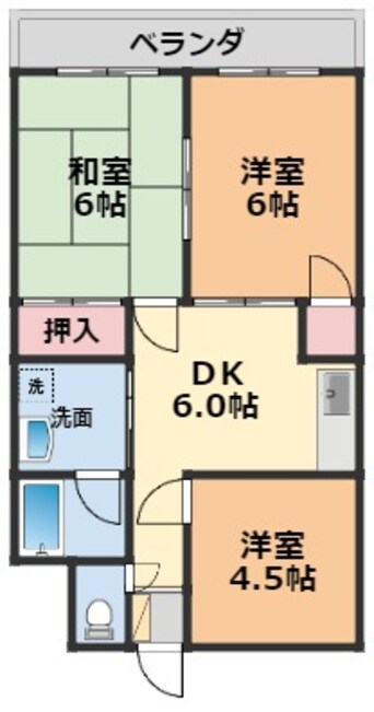 間取図 和泉パールハイツ・