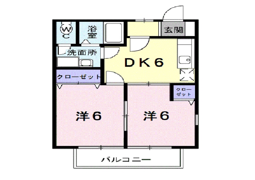 間取図 エスポワール　エル