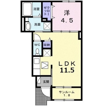間取図 メゾン・アリエッタ
