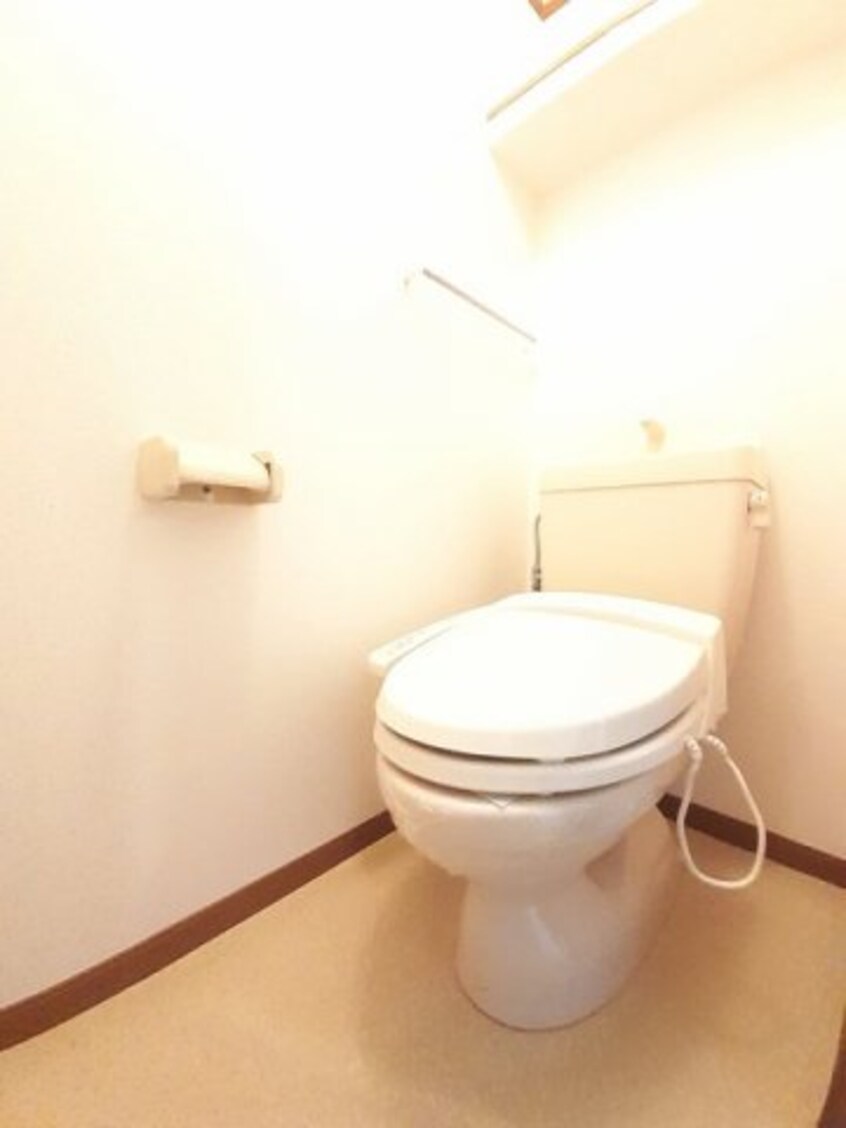 シンプルで使いやすいトイレです プラシード小坂Ａ