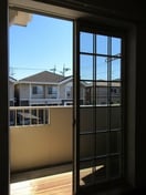 暖かな日差しのふりそそぐバルコニー リヴァーパークⅡ　Ｃ