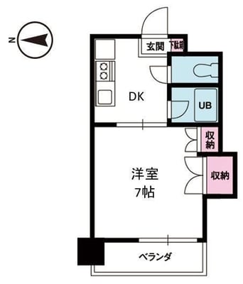 間取図 ジョイフル東野