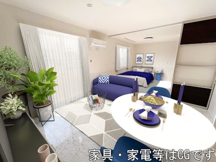※家具・家電はCGです。 パルハイブリッジⅢ
