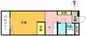 湯山コーポラスの間取図