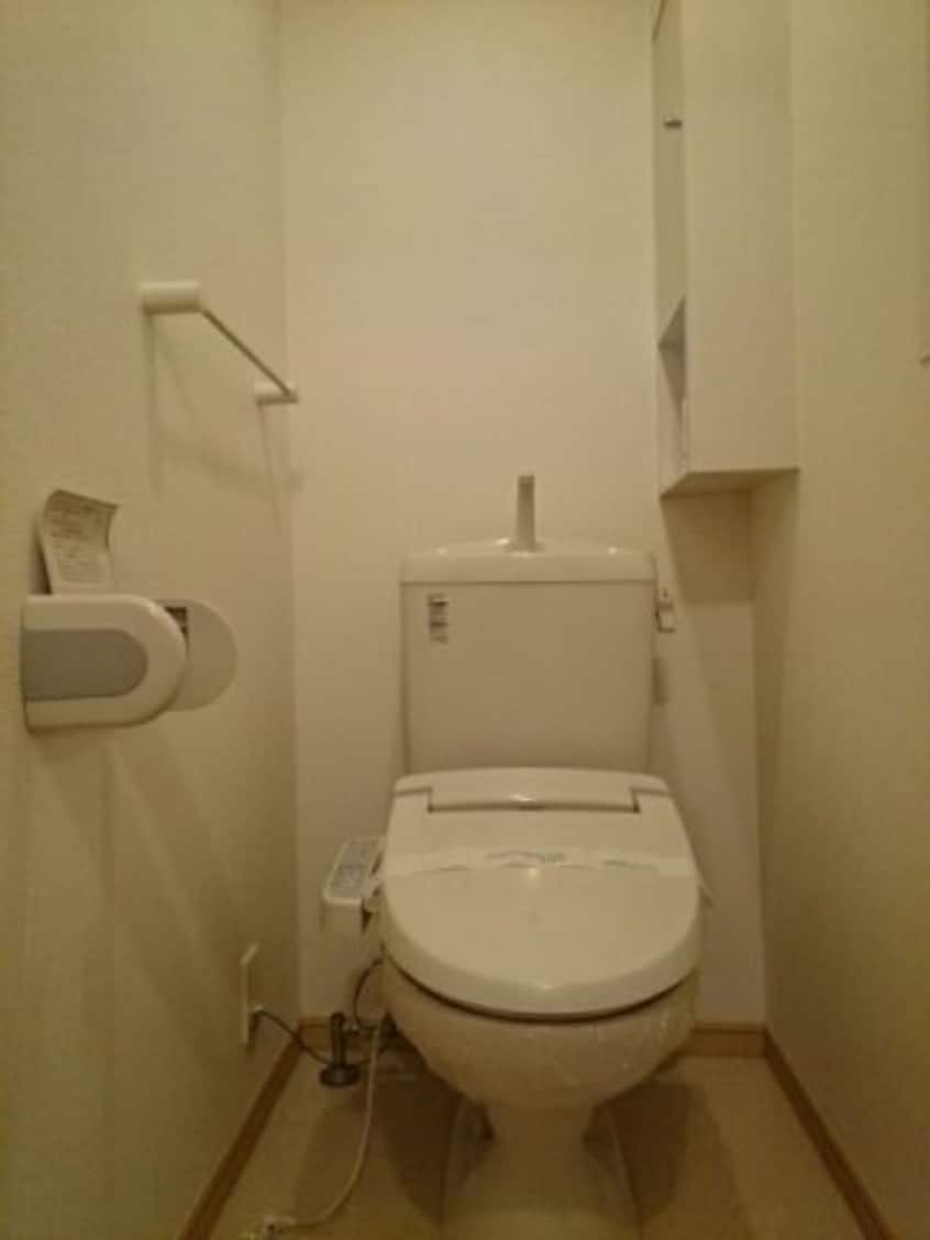 落ち着いた色調のトイレです カルフール・Ｋ