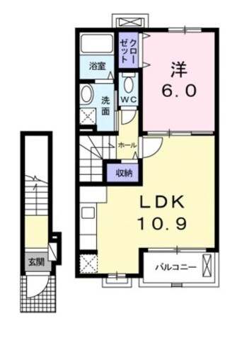 間取図 スプレンデール　Ⅰ