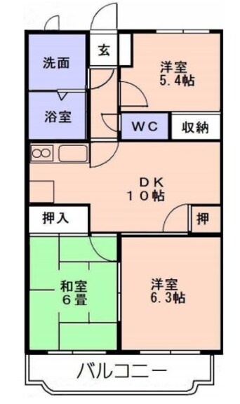 間取図 ユーミー和田・