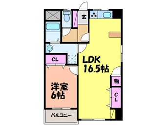 間取図 セントラルハイム壱番館・