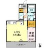 Ａ＆Ｍ朝生田 1LDKの間取り