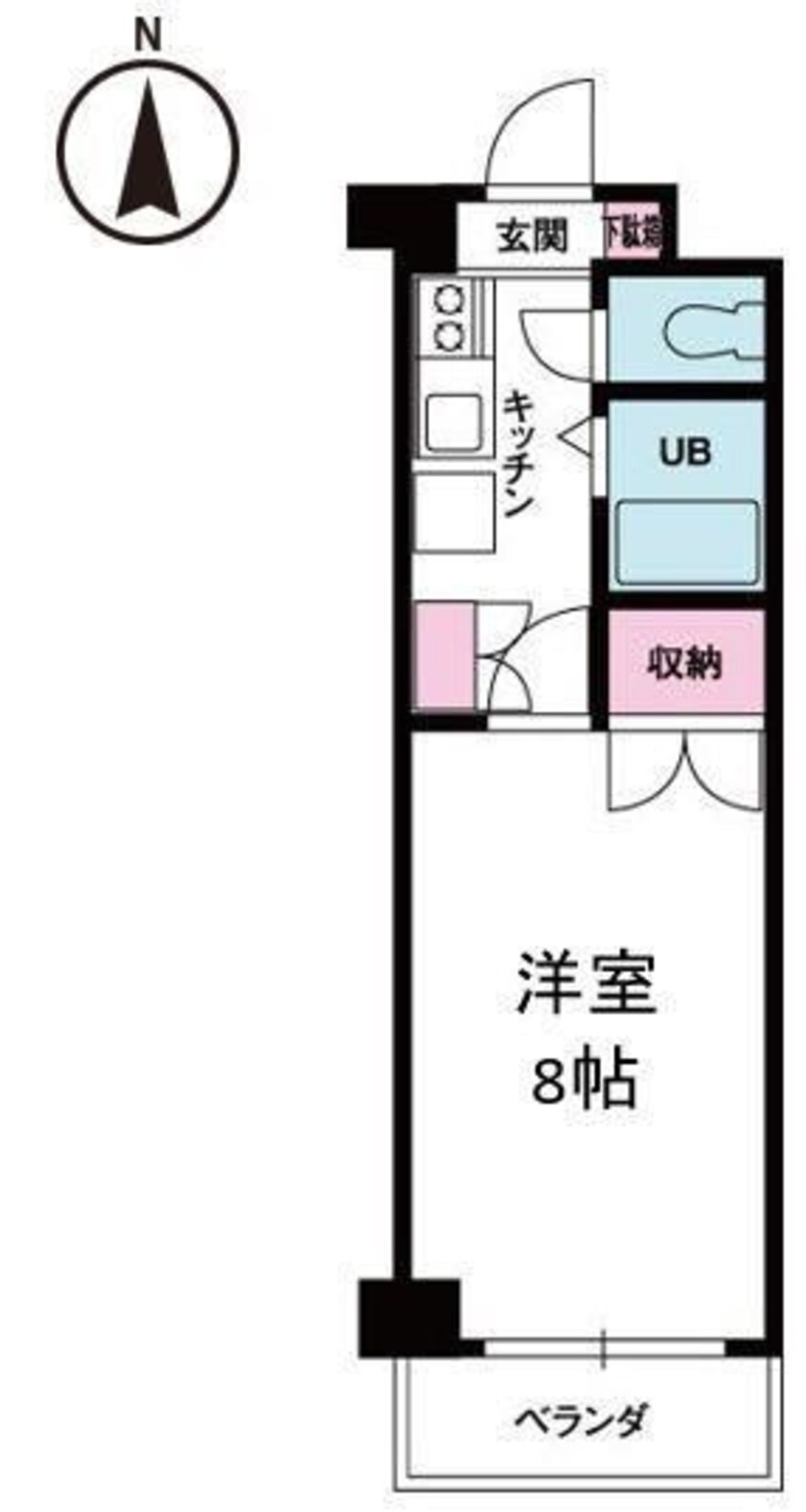 間取図 ジョイフル第５中村・