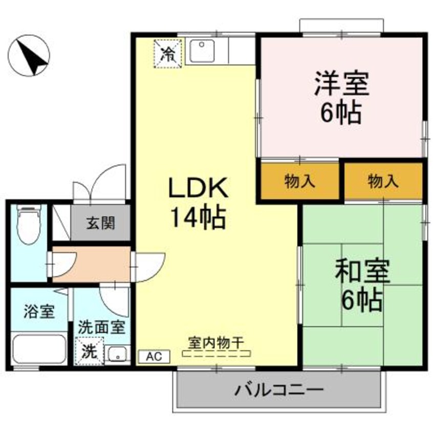 間取図 メゾン・エントピアⅠ・