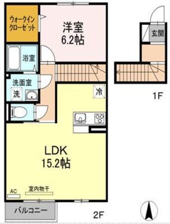 間取図 ハーモニック　フィール　Ⅲ