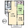 ディアスＥＡＳＴ・ 2LDKの間取り