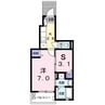 アンビエンテ　アイ 1SKの間取り