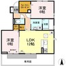 ｅｓｐａｄａ・ 2LDKの間取り