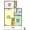 ハーモニック　フィール　Ⅱ 2LDKの間取り