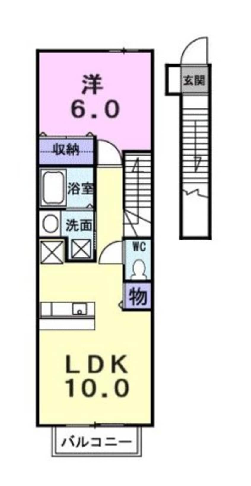 間取図 メアリー・ローズ　Ⅲ