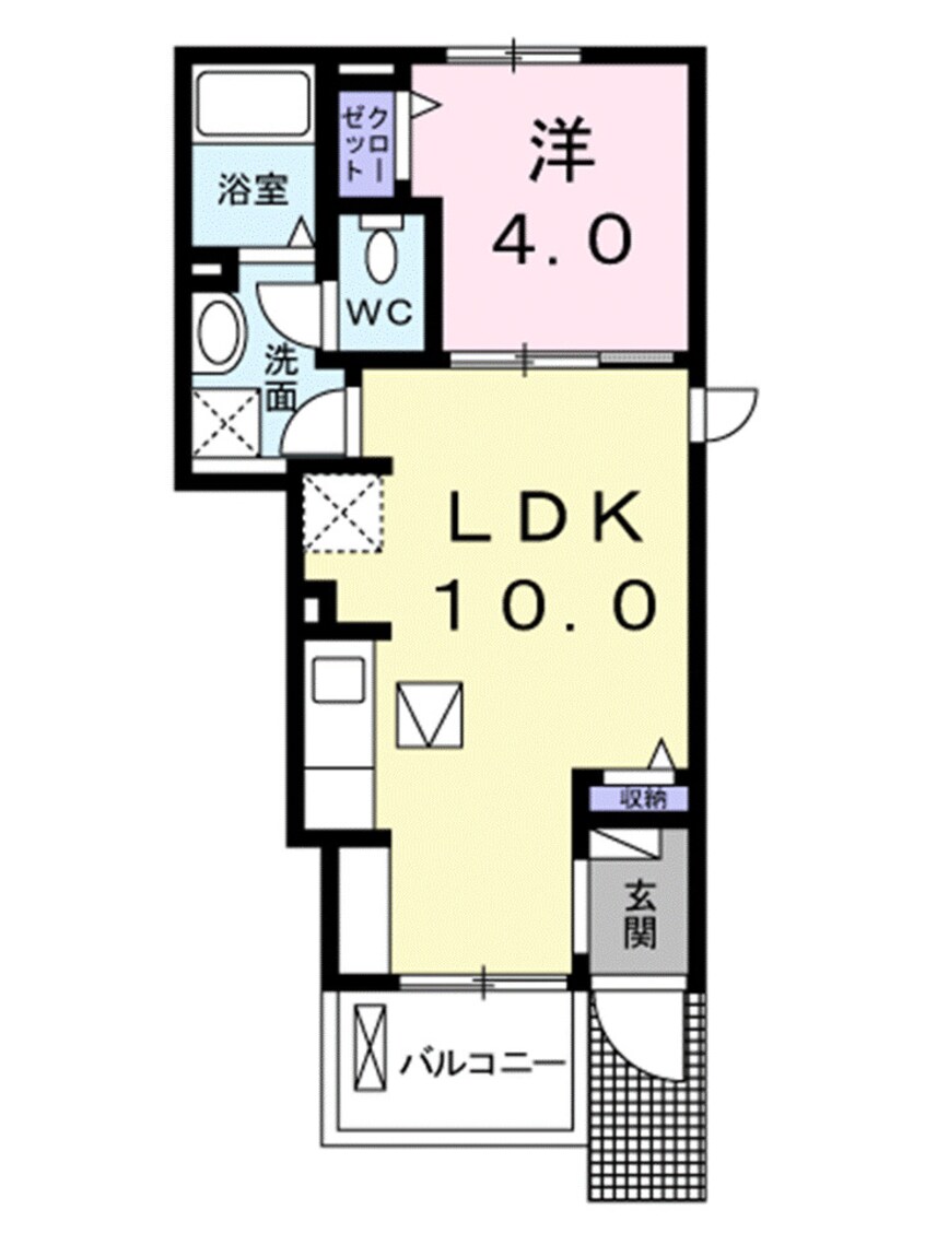 間取図 ユヌ・ブリーズ