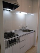 コンパクトなキッチンで掃除もラクラク ジェンティーレ　クワバラ