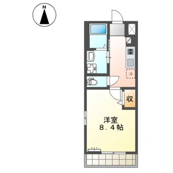 間取図 ユーロピュア　西山