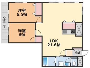 間取図 セントラルハイム弐番館