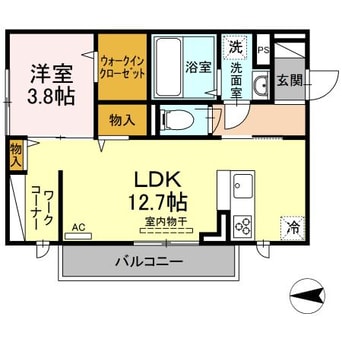 間取図 フェリエ5