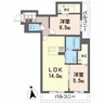 シャーメゾンステージ古川西　A 2LDKの間取り