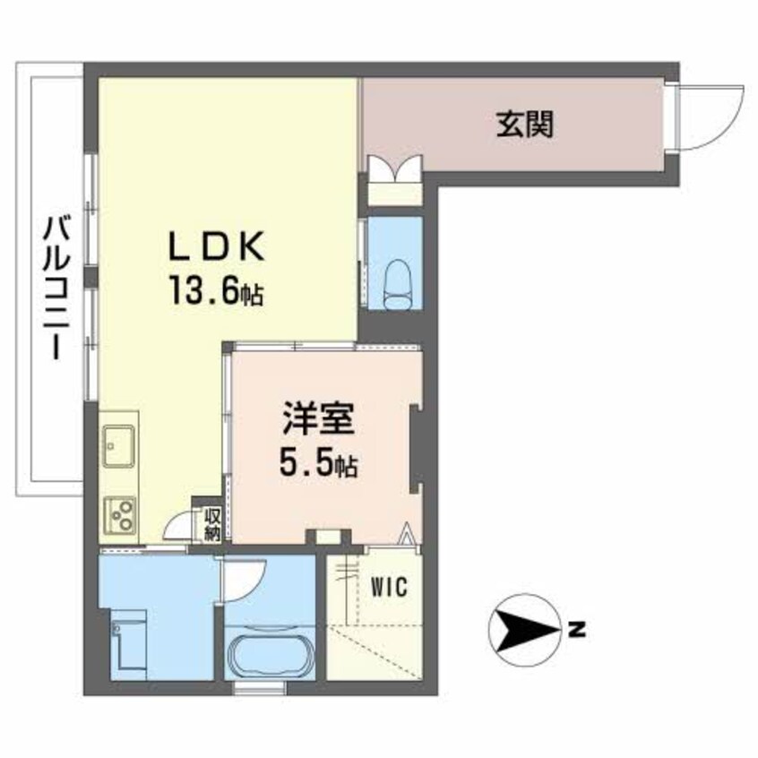 間取図 アランチアＭＫ