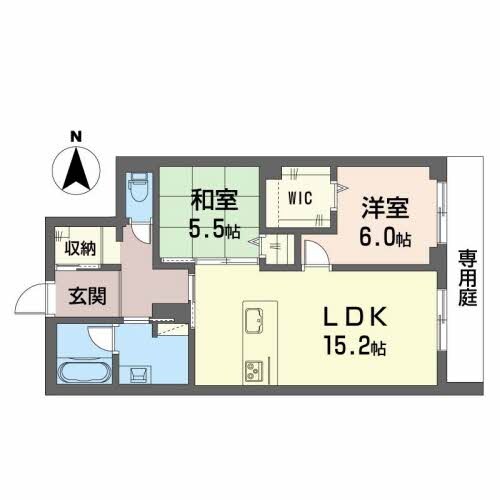 間取り図 シャーメゾン　ルート３３