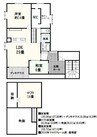 くりたビル 2LDKの間取り