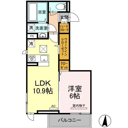 間取り図 スペランツァ　ドゥーエ