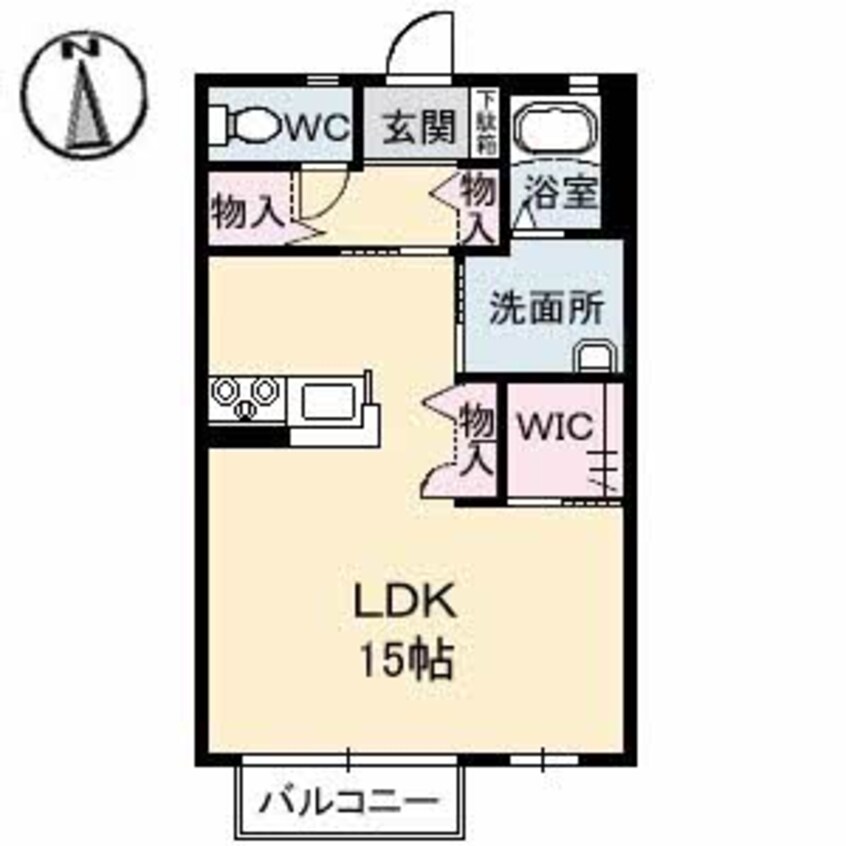 間取図 ドミール・Ｔ－1・