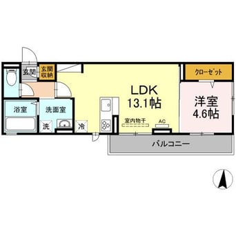 間取図 リヴェール中村