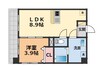 ＩＬＭａｒｅ柳井町 1LDKの間取り