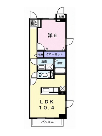 間取図 ＤＯＮＤＡハイツ
