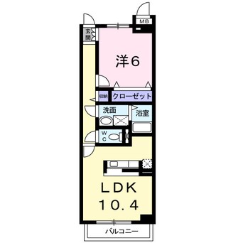 間取図 ＤＯＮＤＡハイツ