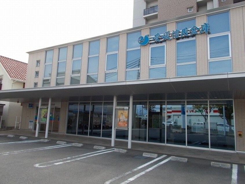愛媛信用金庫石井支店様まで800m ラ・シュシュ　Ⅱ