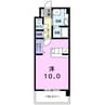 プリムローズ小坂 1Rの間取り