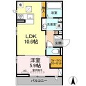 ウェイズＫの間取図