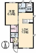 ＳＨＭ　1０－４の間取図