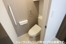 コンパクトで使いやすいトイレです ヴィラ・シュシュ