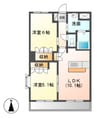 サンライズ・Ｍ 2LDKの間取り