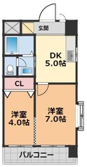 ピースフル２１の間取図