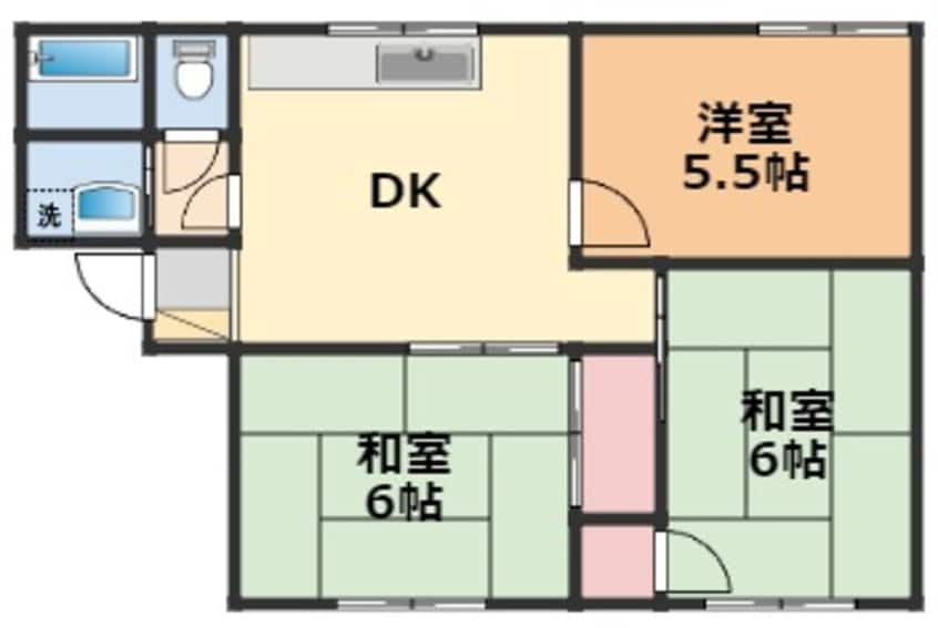 間取図 フローラル和泉