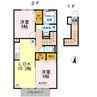 グレーシア 2LDKの間取り