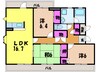 クオレフェリーチェ清水・ 3LDKの間取り